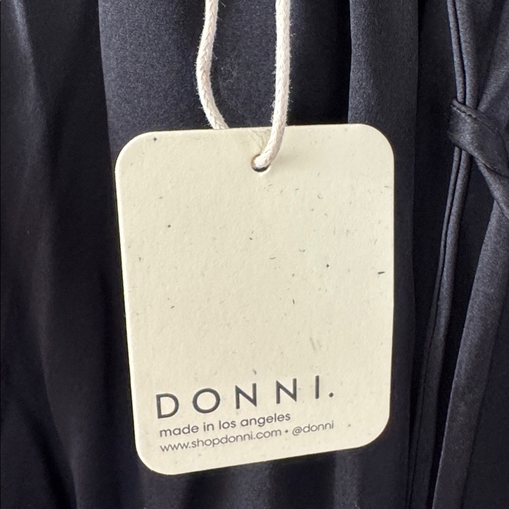 Donni. The Silk Drawstring Pant NWT - Picture 7 of 10